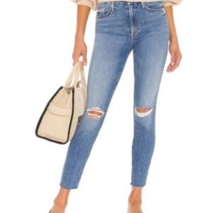 Mother The Looker Ankle Fray Jeans  Size: 27